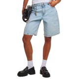 KARL KANI OG DENIM BAGGY JORTS KW261-007-1-BLUE Jeans Image 