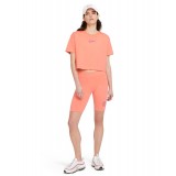 NIKE W NSW ESSNTL SHORT PRNT DJ4132-693 Coral Image 3