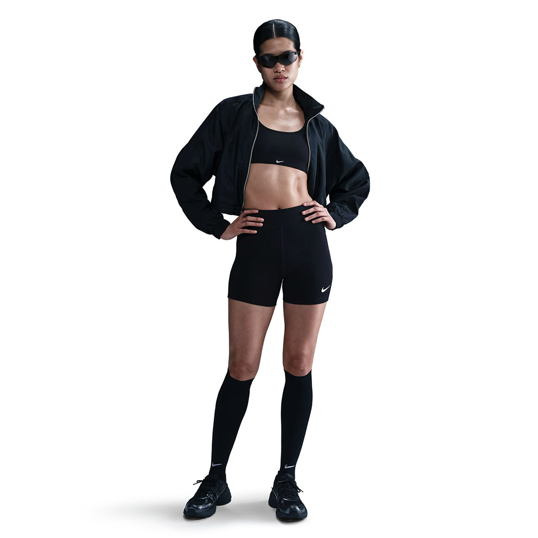 NIKE W NSW NK CLSC HR 5IN SHORT LBR HJ1019-010 Μαύρο
