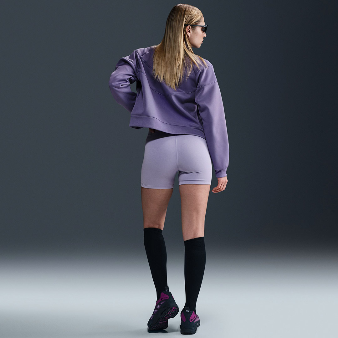NIKE W NSW NK CLSC HR 5IN SHORT LBR HJ1019-533 Lilac