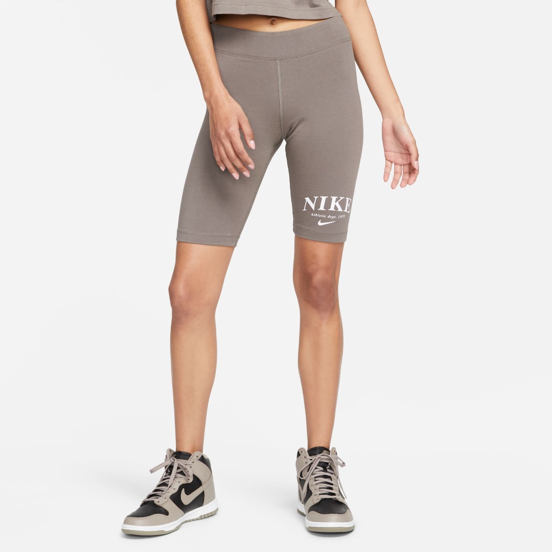 NIKE W NSW MR SHORT GFX  DV0342-289 Grey