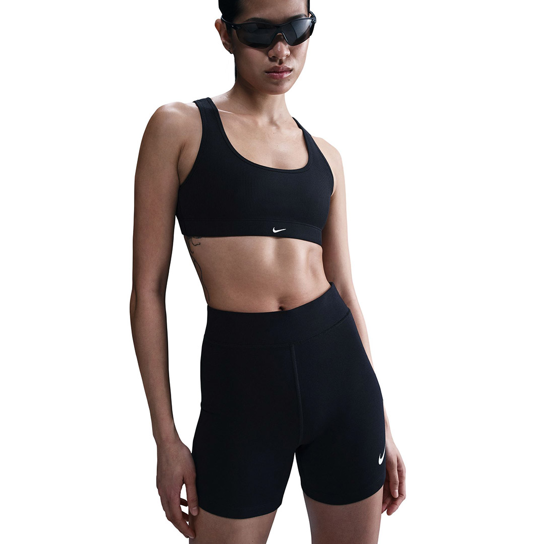 NIKE W NSW NK CLSC HR 5IN SHORT LBR HJ1019-010 Μαύρο