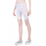 KARL KANI SIGNATURE TIE DYE CYCLING SHORTS KW221-082-1-MULTICOLOR Colorful Image 2