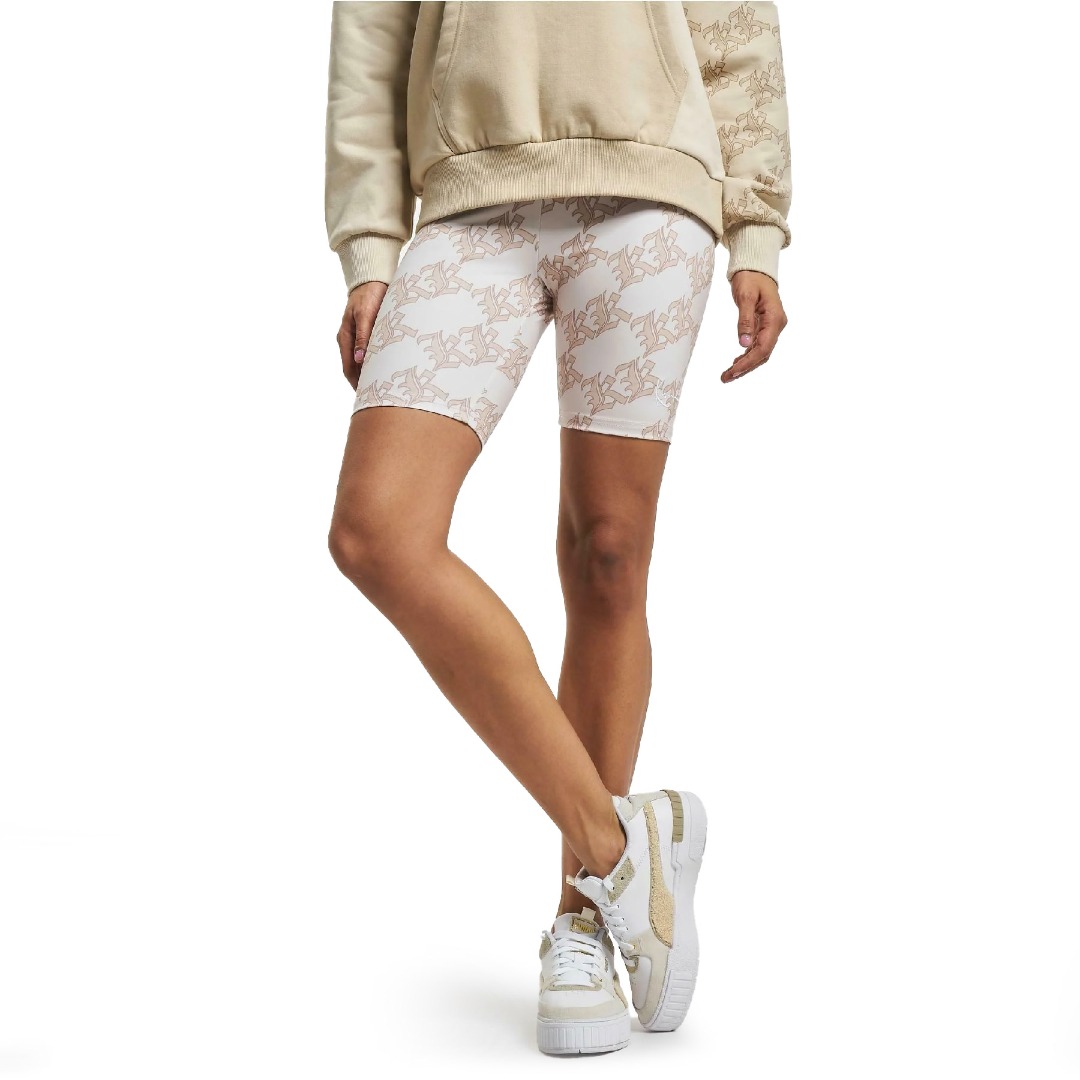 KARL KANI KK SMALL SIGNATURE OLD ENGLISH BIKER KW232-019-1-LIGHT SAND Beige
