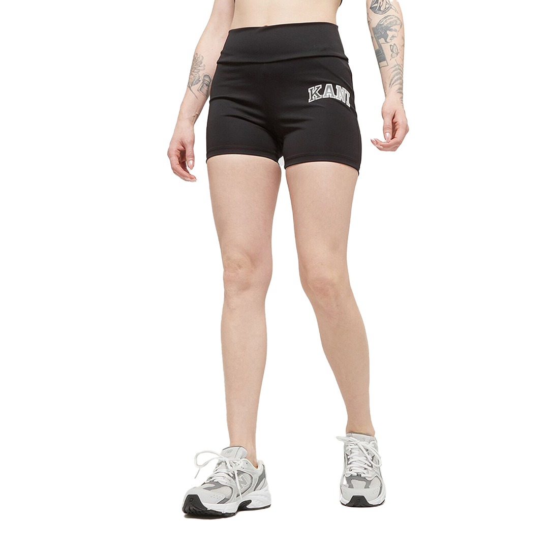 KARL KANI SMALL SERIF CYCLING SHORTS KW242-031-3-BLACK Μαύρο