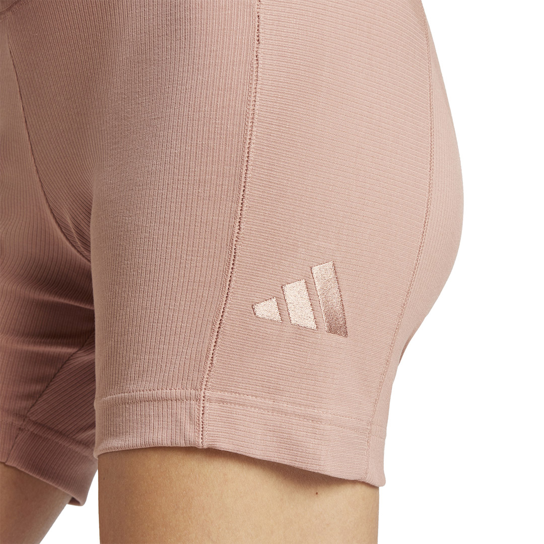 adidas sportswear W LNG RIB BIKER JJ1232 Καφέ