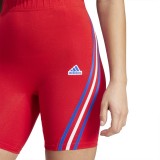 adidas sportswear W FI 3S BIKER IR9133 Κόκκινο Εικόνα 2