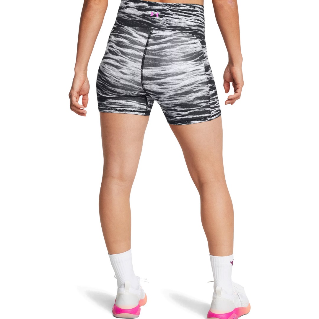 UNDER ARMOUR PROJECT ROCK LETS GO BTB MIDDY PT 1388091-001 Λευκό-Μαυρο