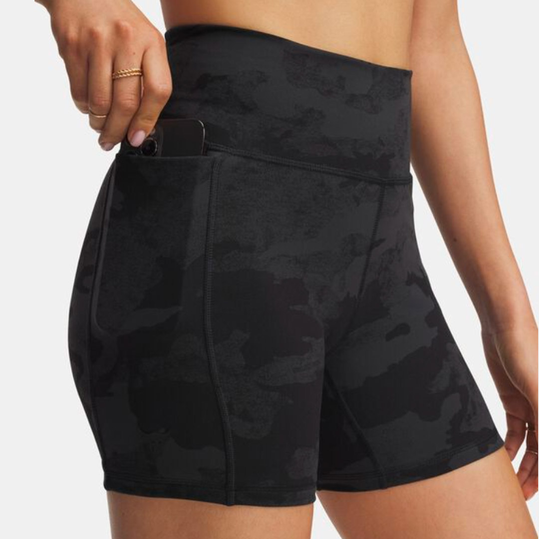UNDER ARMOUR PJT RCK MIDDY SHORT 1389712-001 Μαύρο