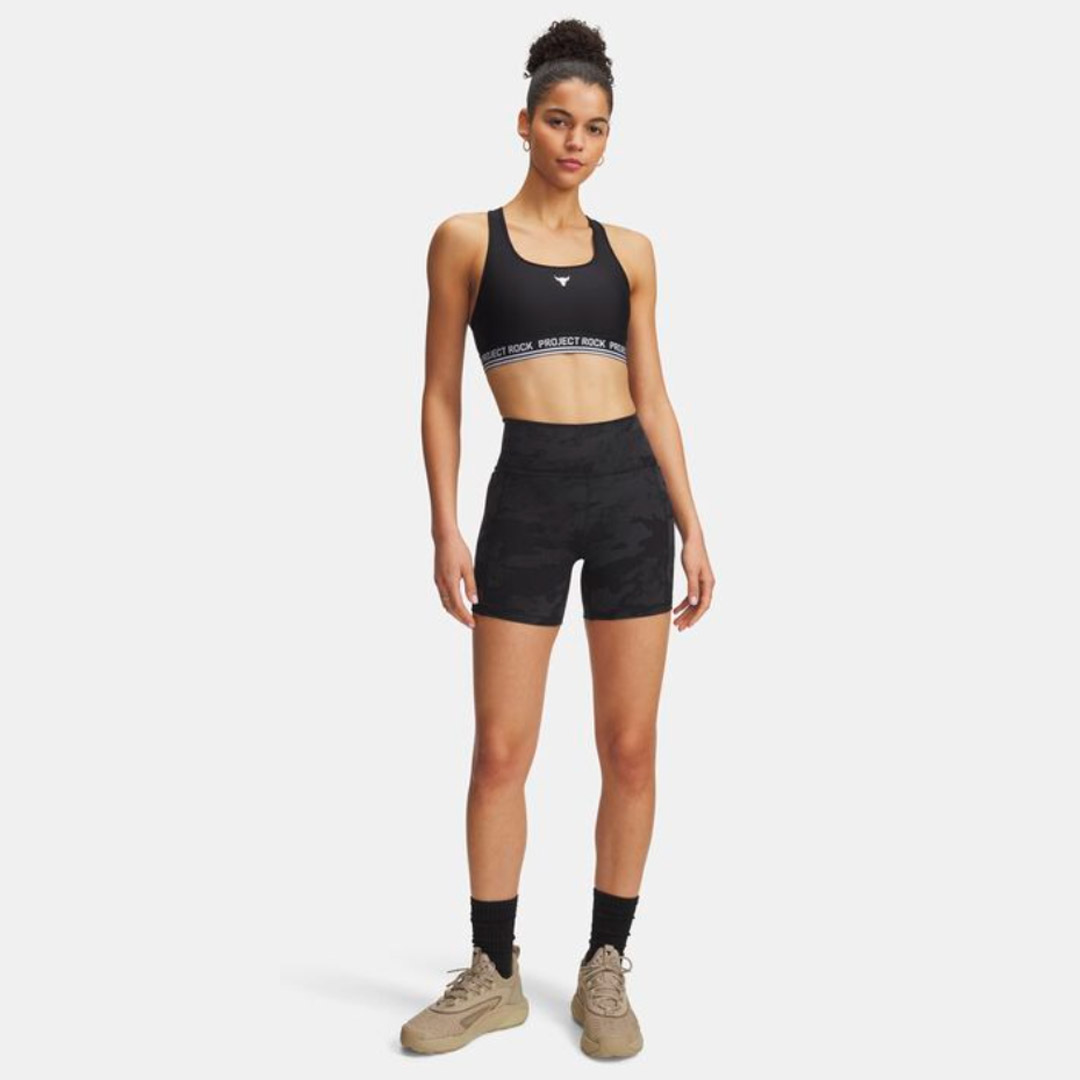 UNDER ARMOUR PJT RCK MIDDY SHORT 1389712-001 Μαύρο