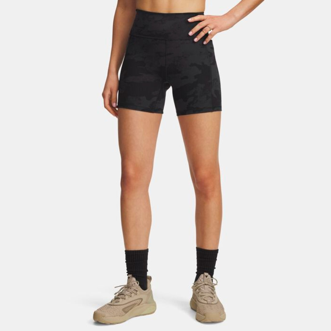 UNDER ARMOUR PJT RCK MIDDY SHORT 1389712-001 Μαύρο