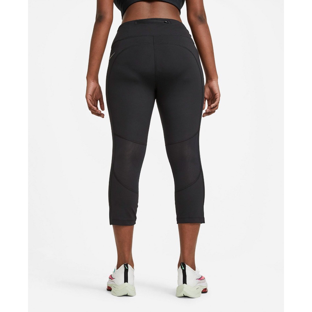 NIKE W NK DF FAST CROP CZ9238-010 Black