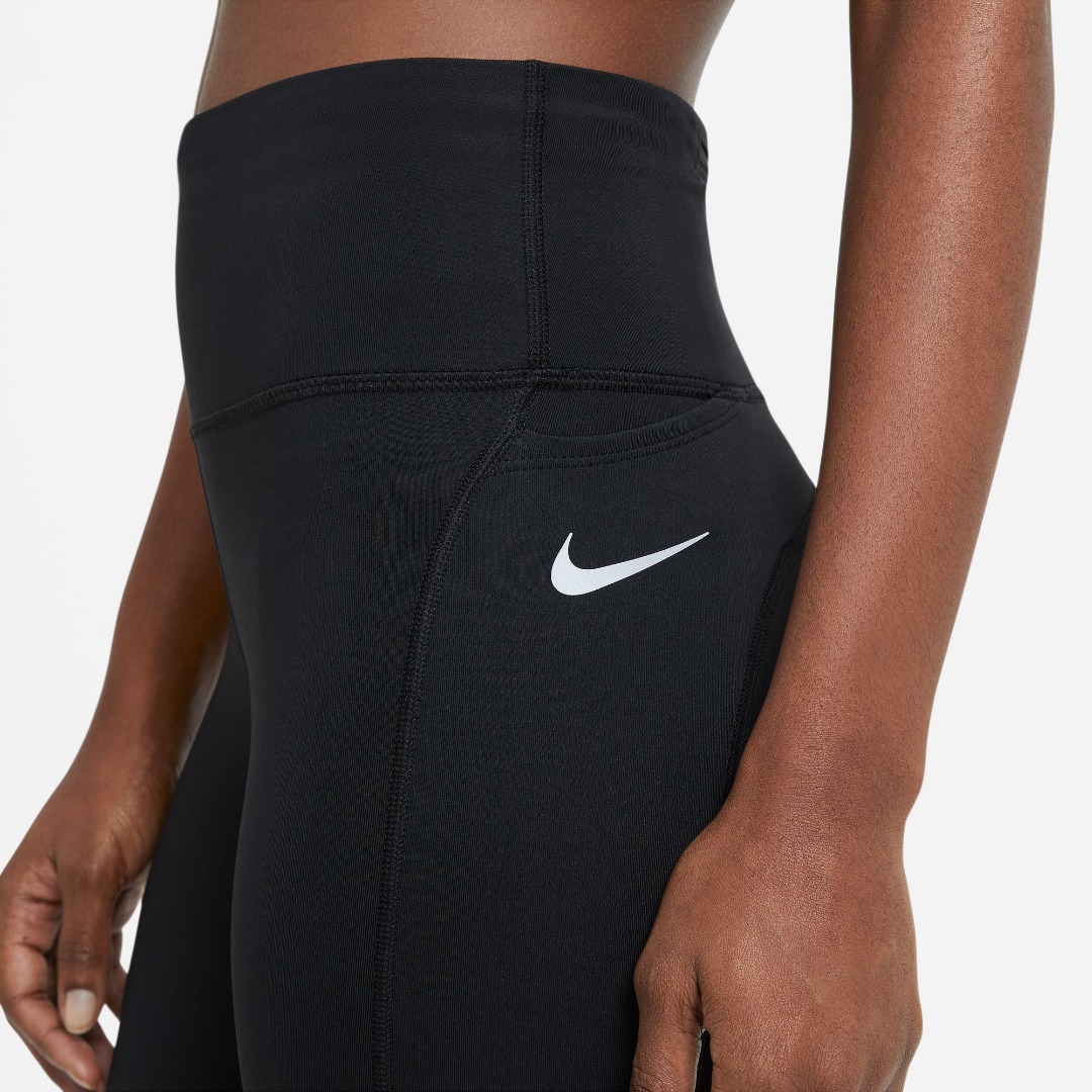 NIKE W NK DF FAST CROP CZ9238-010 Black