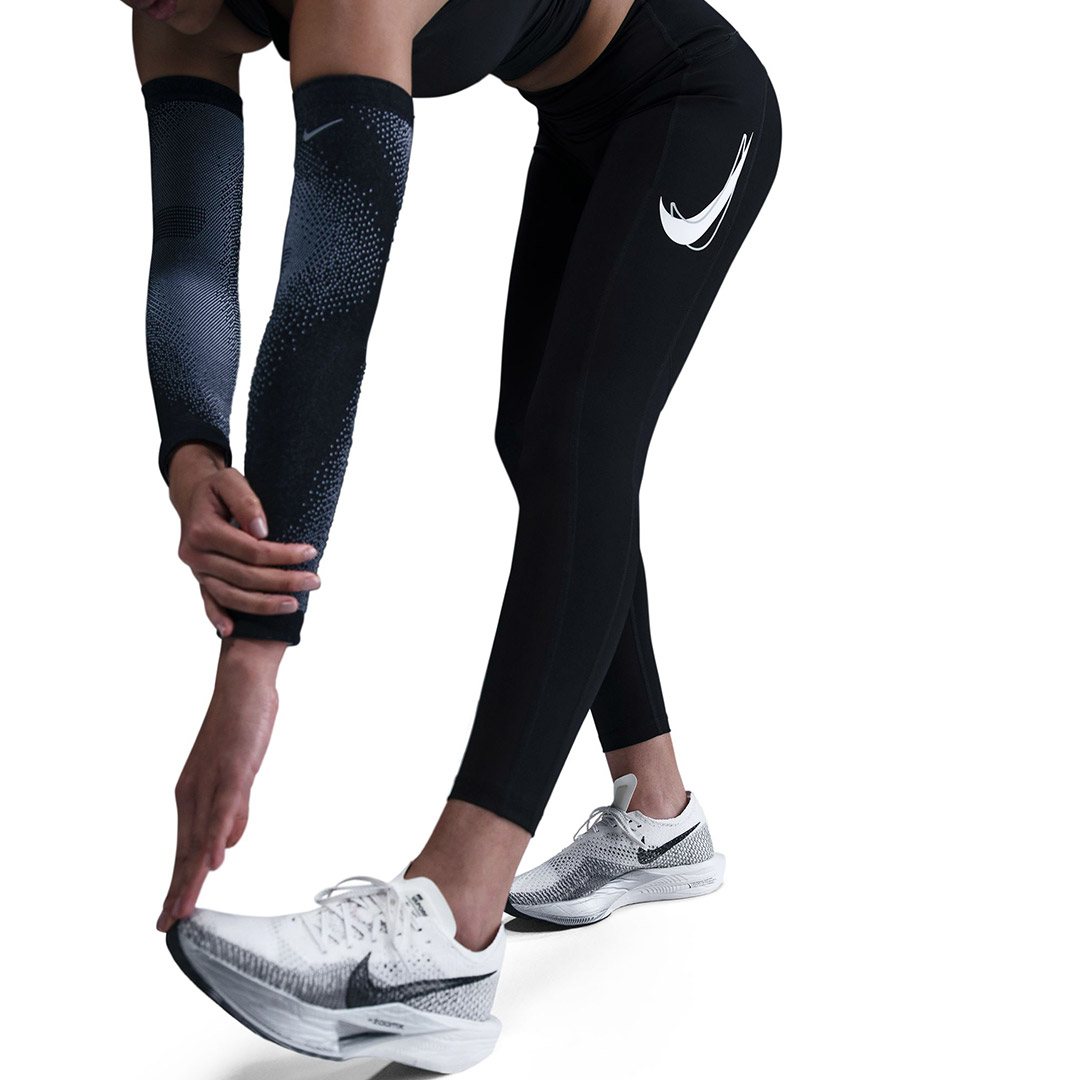 NIKE W NK FAST DF MR 7/8 TGT SW HV8555-010 Μαύρο
