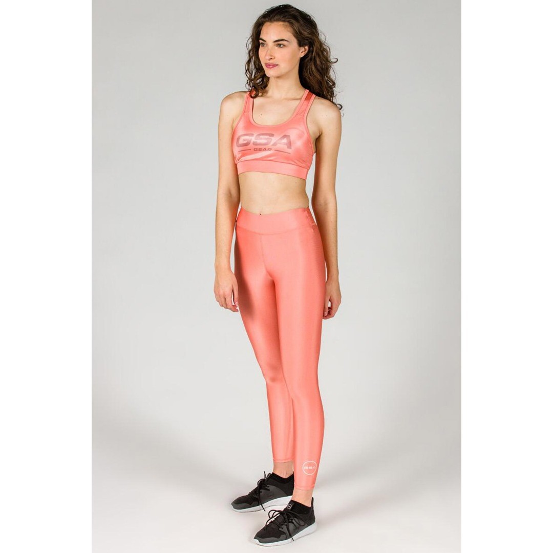 GSA WMN GSA GLOW LEGGINGS 7/8 17-27089-48 PEACH Somon