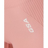 GSA R3 SEAMLESS RIBBED 7/8 PERFORMANCE LEGGINGS 1721107002-BABY PINK Pink Image 2
