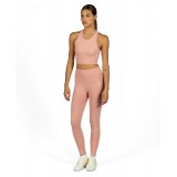 GSA R3 SEAMLESS RIBBED 7/8 PERFORMANCE LEGGINGS 1721107002-BABY PINK Pink Image 3