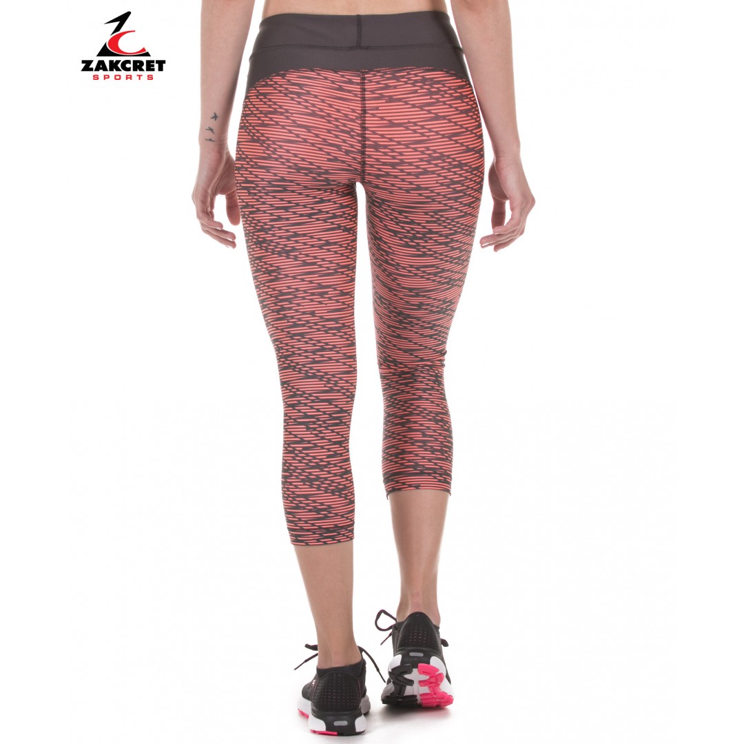 UNDER ARMOUR PRINTED CAPRI 1297906-404 Coral