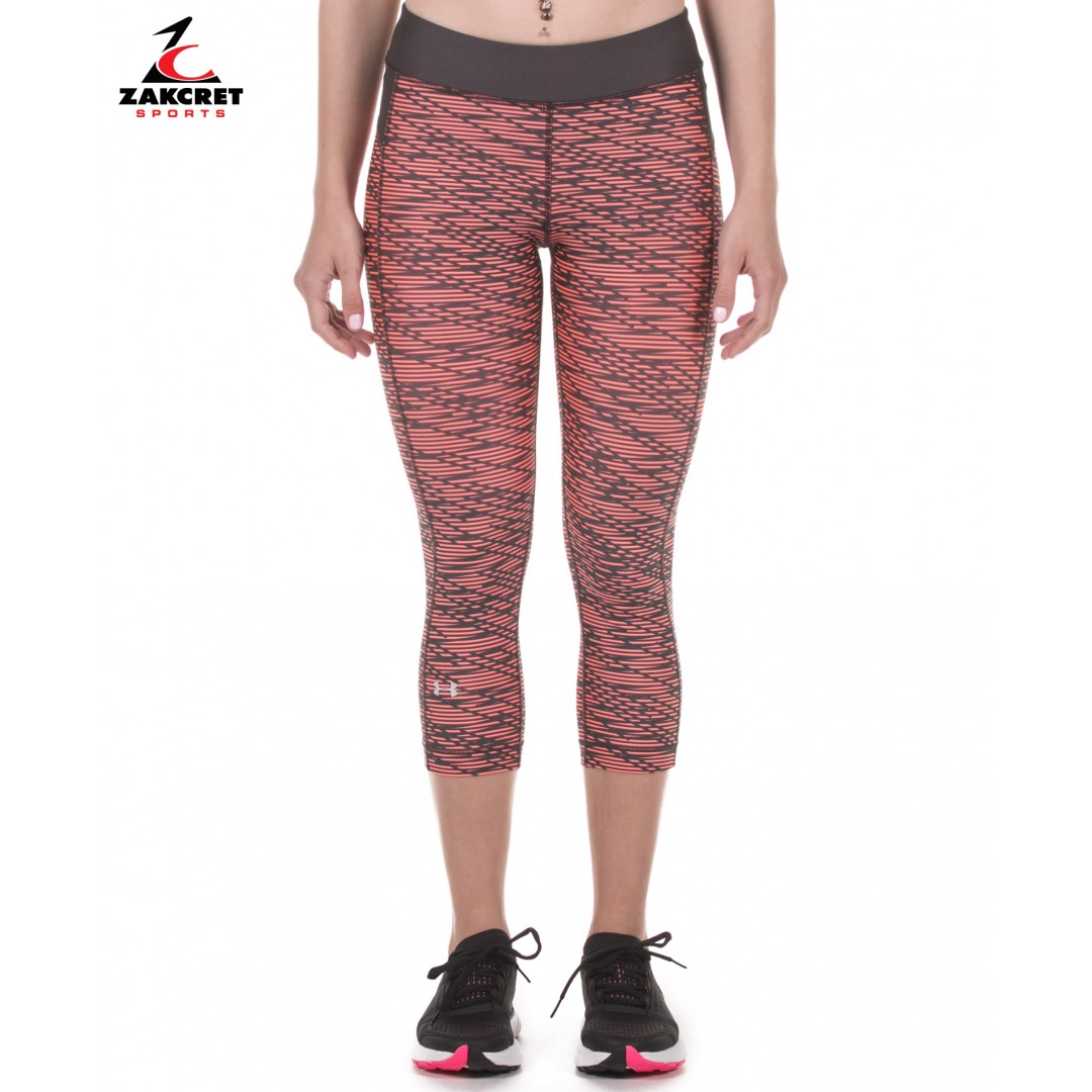 UNDER ARMOUR PRINTED CAPRI 1297906-404 Coral