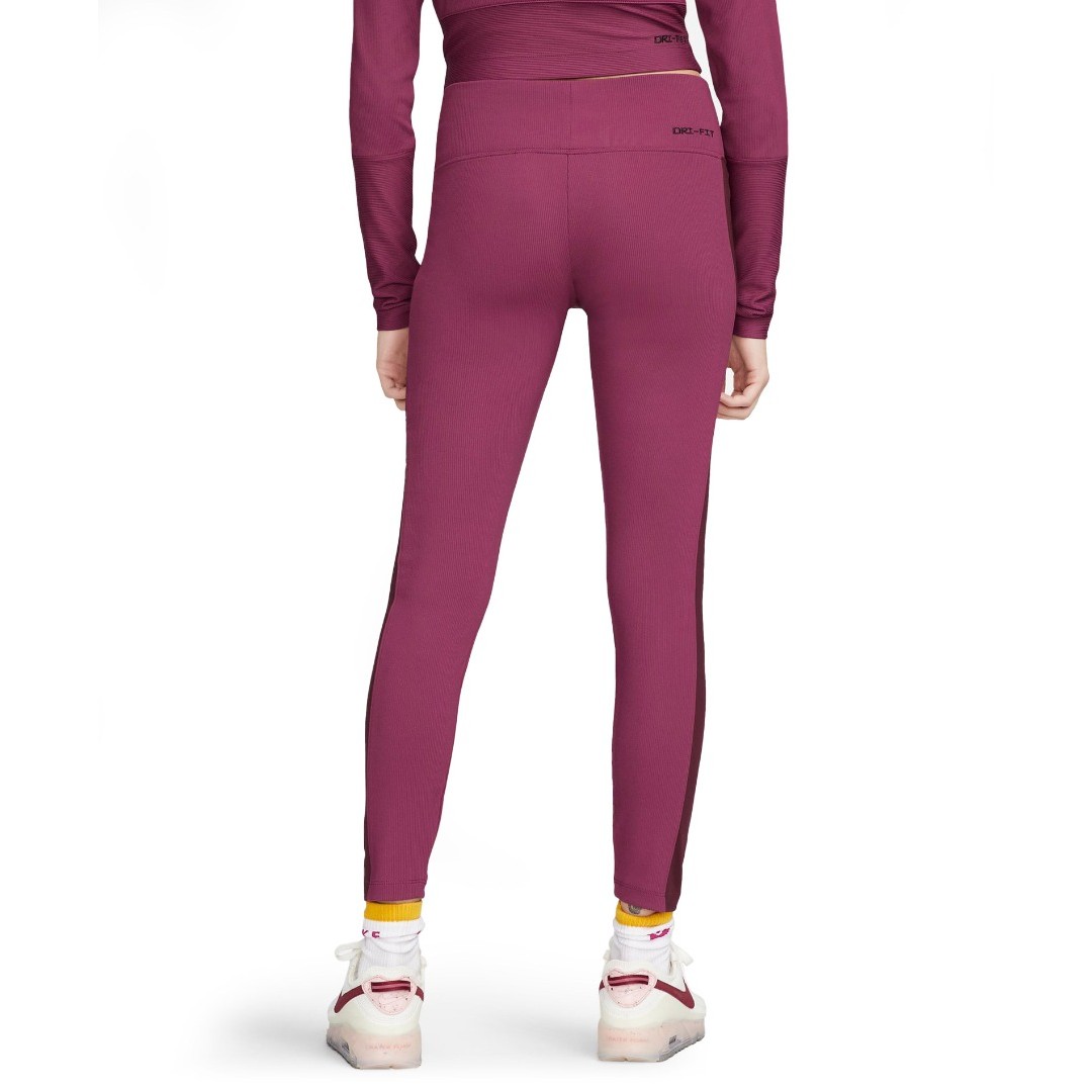 NIKE W NSW TIGHT RIB SU FD4237-653 Βordeaux