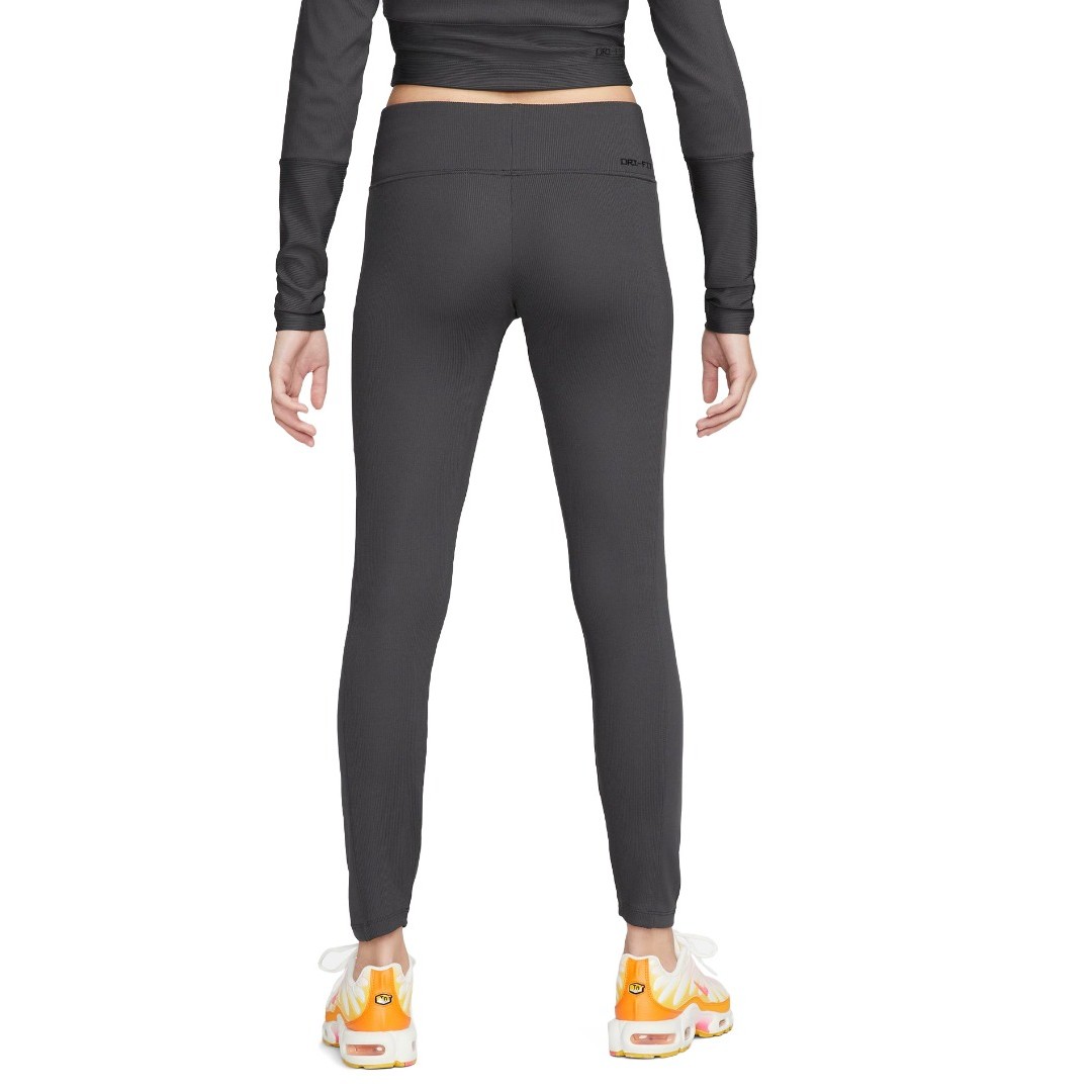 NIKE W NSW TIGHT RIB SU FD4237-060 Coal