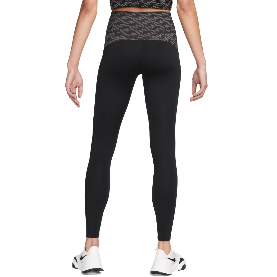 NIKE W NK ONE DF MR IC TGHT DQ6401-010 Μαύρο