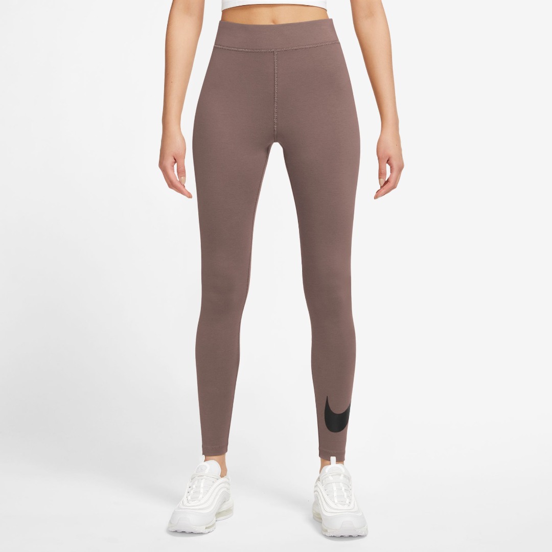 NIKE W NSW NK CLSC GX HR TGHT SWSH DV7795-208 Καφέ