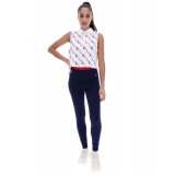 FILA BETINA TIGHT PANTS LW119332-410 Μπλε Εικόνα 