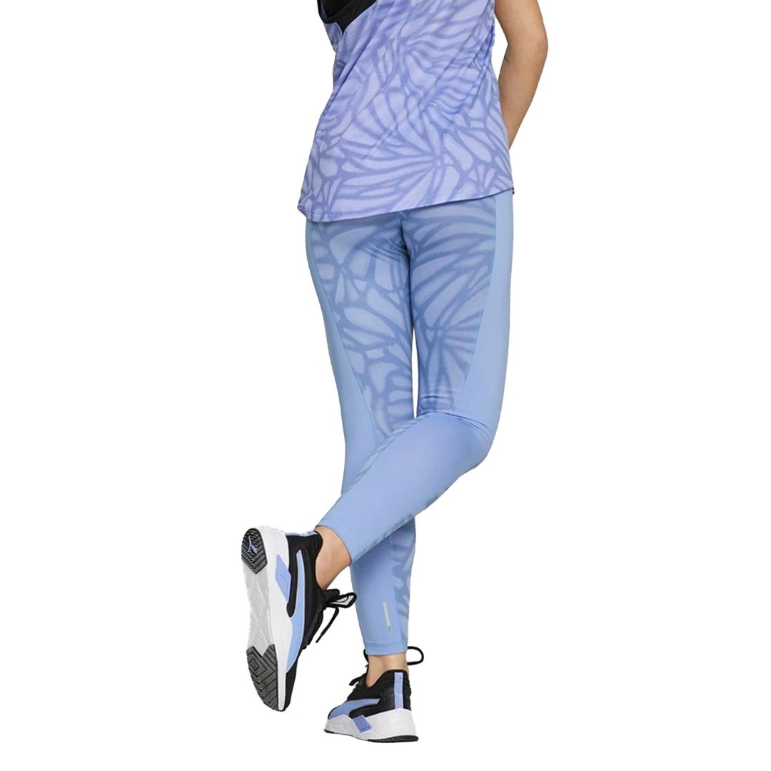 PUMA TRAIN FAVORITES AOP HIGH WAIST 7/8 TIGHT 522421-28 Purple