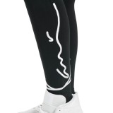 KARL KANI KK SIGNATURE LEGGINGS BLACK KKWQ32005BLK-BLACK Black Image 1
