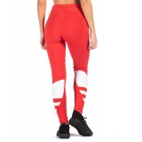 adidas Originals LARGE LOGO LEGGINGS FQ6821 Red Image 0