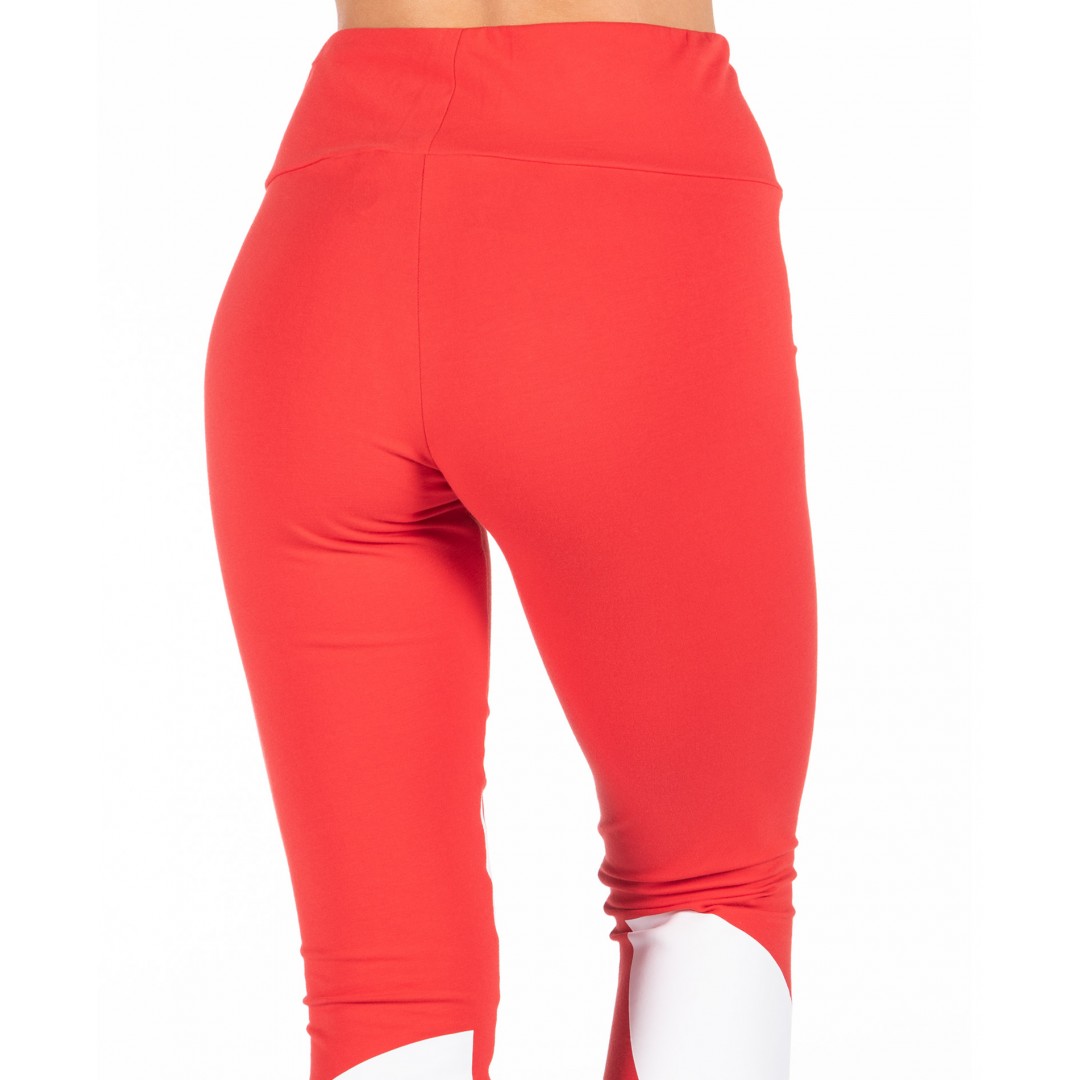 adidas Originals LARGE LOGO LEGGINGS FQ6821 Red