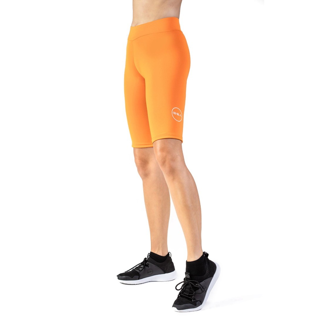 GSA UP&FIT PERFORMANCE BIKER LEGGINGS 17-29036-15 ORANGE Orange