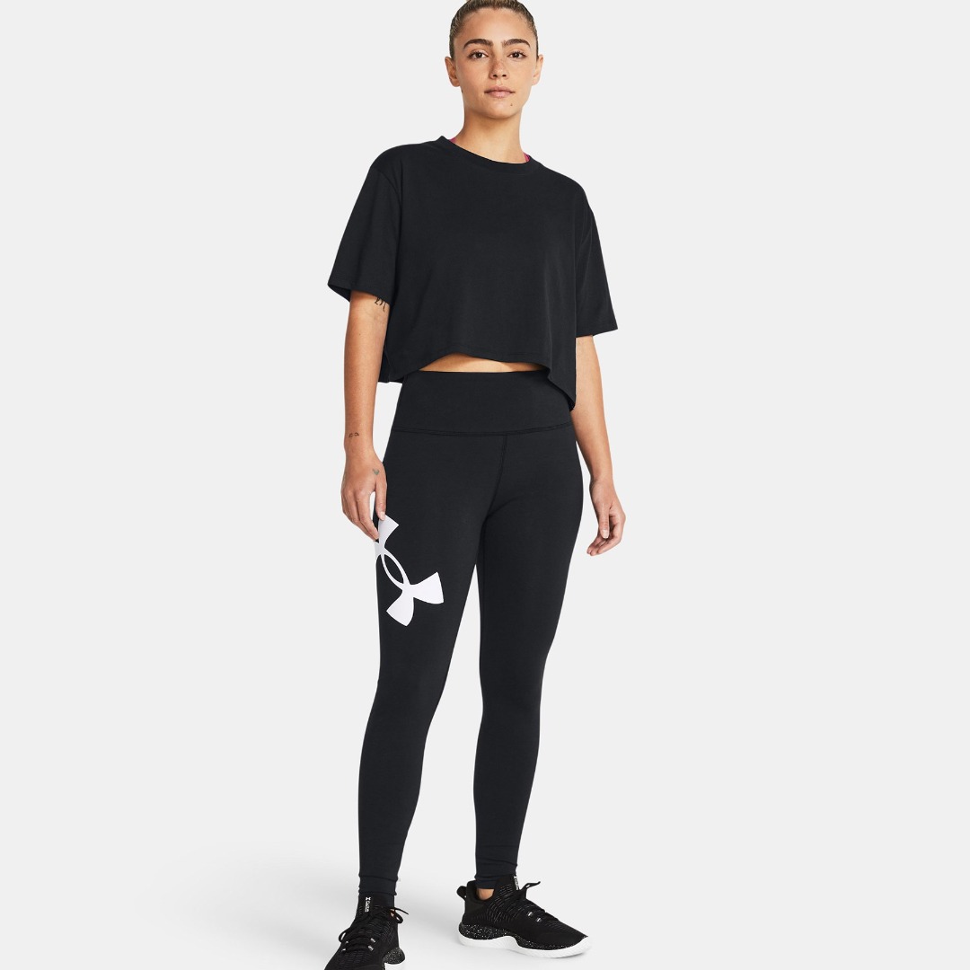 UNDER ARMOUR CAMPUS LEGGING 1383606-001 Μαύρο