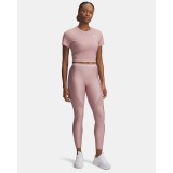 UNDER ARMOUR HG RIB LEGGING 6003983-673 Ροζ Εικόνα 1