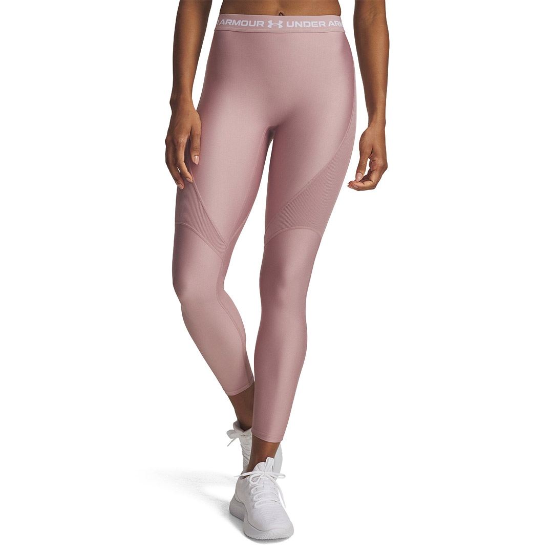 UNDER ARMOUR HG RIB LEGGING 6003983-673 Ροζ