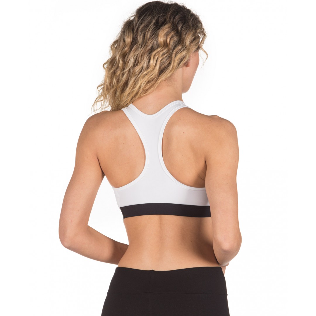 NIKE SWOOSH WOMEN'S MEDIUM-SUPPORT SPORTS BRA BV3900-100 White