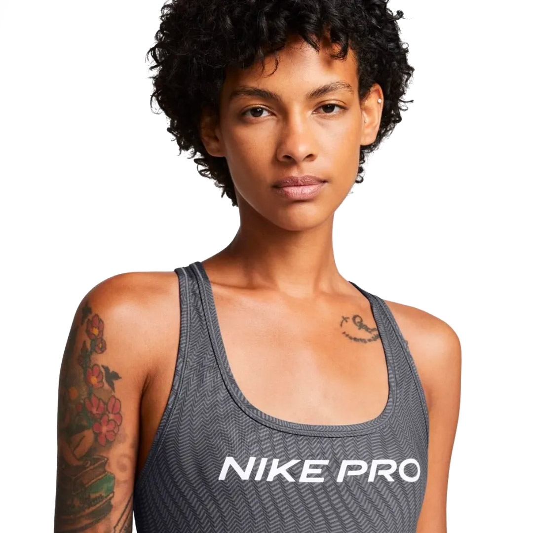 NIKE W NP SWSH LGT SPT AOP BRA FN4708-060 Coal