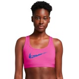 NIKE W NK SWSH LS HBR BRA FN2898-605 Fuchsia Image 