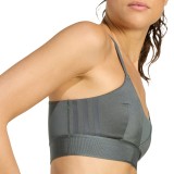 adidas Performance HYG SHN BRALETT JY2095 Ανθρακί Εικόνα 2