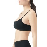 adidas Performance ACTIVE ESSENTIALS COTTON SCOOP BRALETTE 4A0193-000 Μαύρο Εικόνα 1