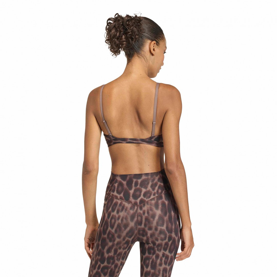 adidas Performance OPT AOP LS BRA KA6343 Καφέ