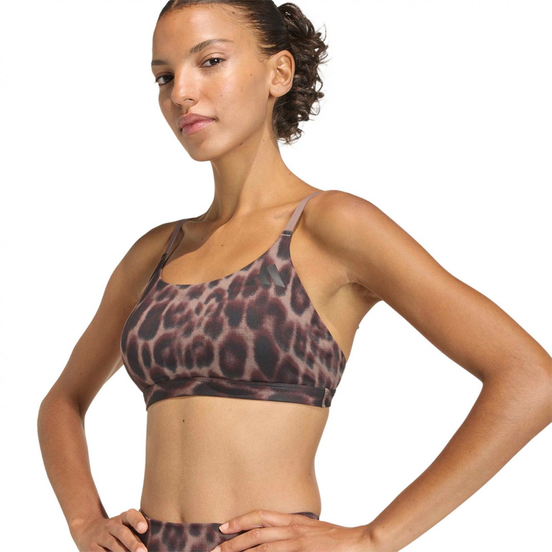 adidas Performance OPT AOP LS BRA KA6343 Καφέ