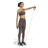 adidas Performance OPT AOP LS BRA KA6343 Καφέ Εικόνα 3