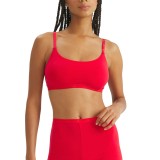 adidas Performance ACTIVE ESSENTIALS COTTON SCOOP BRALETTE 4A0193-518 Κόκκινο Εικόνα 