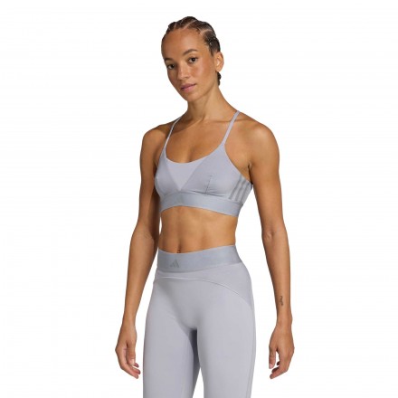 adidas Performance HYG SHN BRALETT JN2660 Γκρί