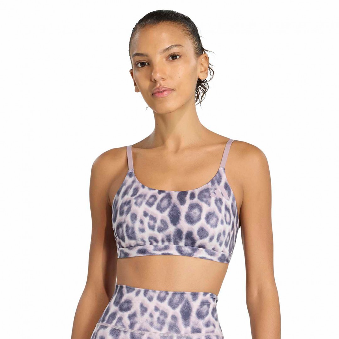adidas Performance OPT AOP LS BRA KA6345 Μωβ