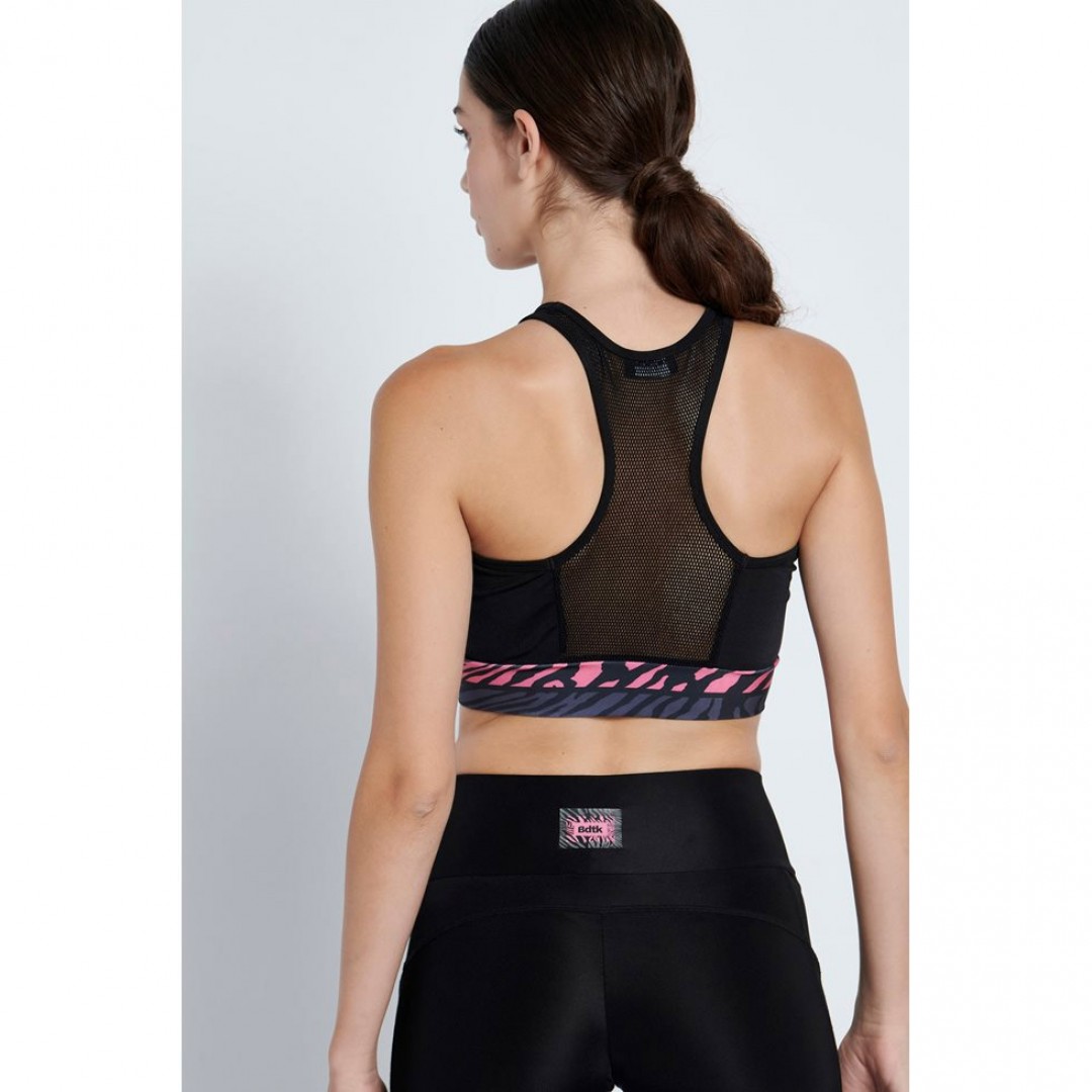 BODYTALK ZOOW W SPORTS BRA 1212-904524-00100 Μαύρο