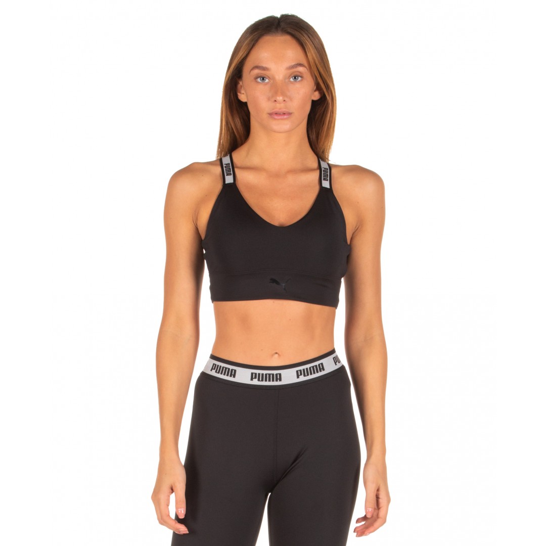 PUMA SOFT SPORTS CROP TOP 580456-01 Black