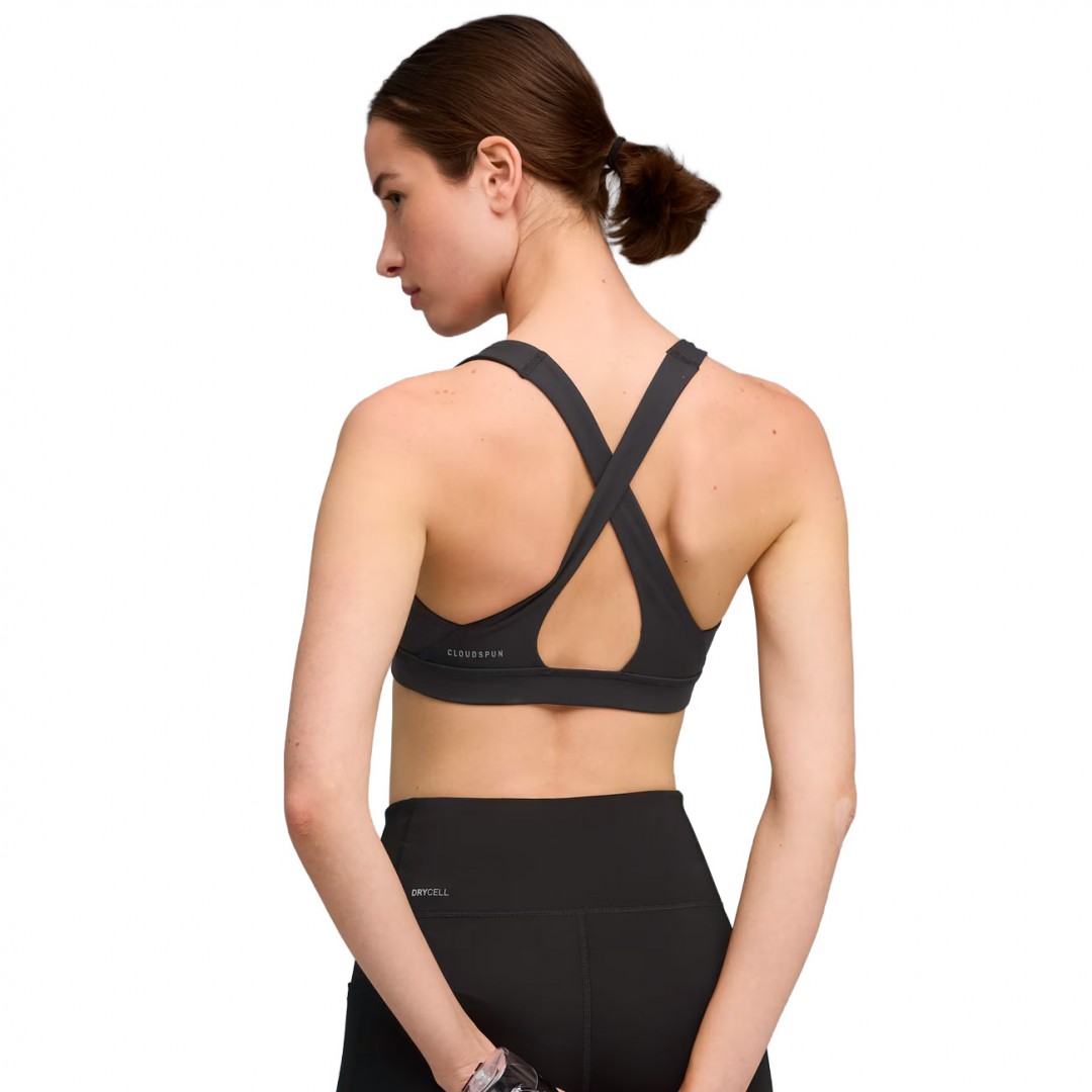 PUMA CLOUDSPUN BRA - MID 527462-01 Μαύρο